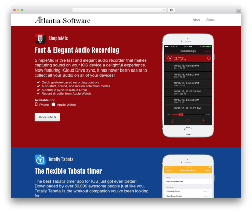 WP theme AppifyWP Pro - atlantiasoftware.com