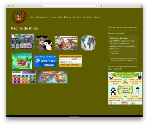 Aprendamos theme WordPress - aprendamos.org