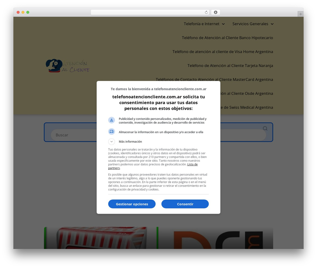 AsapTheme WordPress theme - telefonoatencioncliente.com.ar