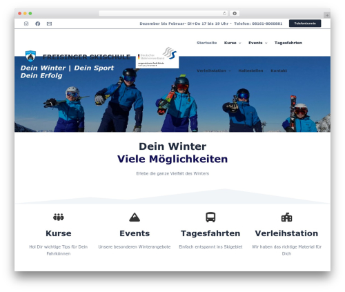 V form WordPress plugin - freisingerskischule.de