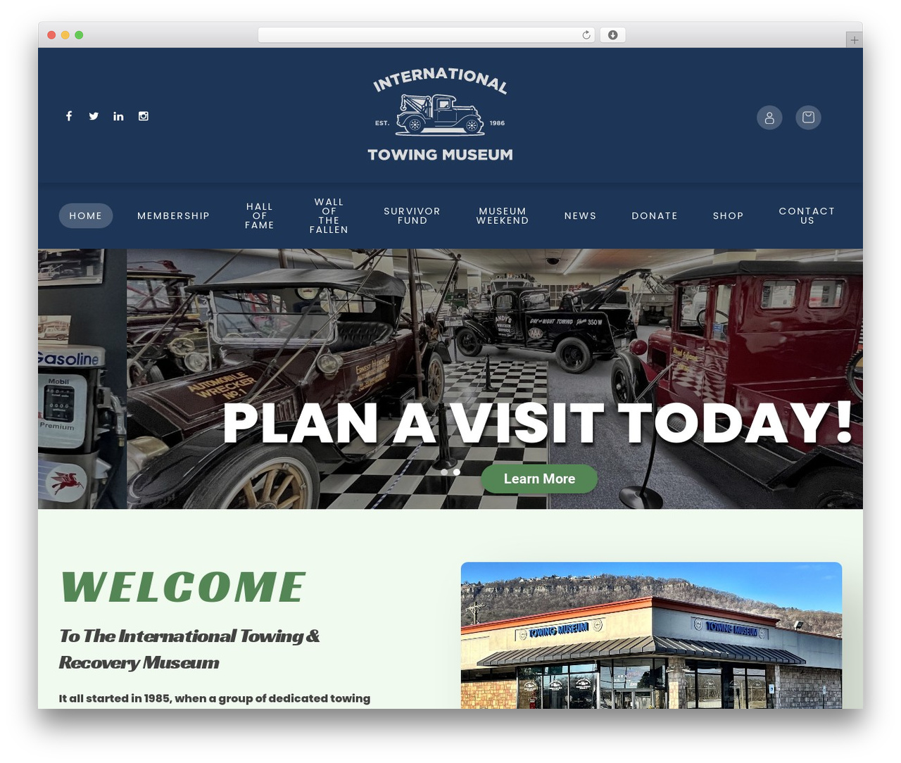 Towing Museum WP theme - towingmuseum.com Towing Museum WP theme - towingmuseum.com
