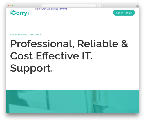 Best WordPress theme Uncode - corryit.co.uk