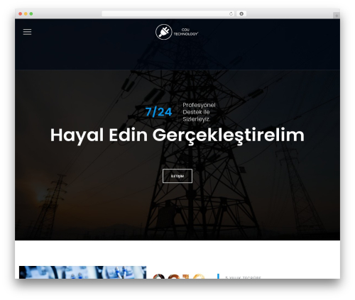 Boldman WordPress theme - coutechnology.com