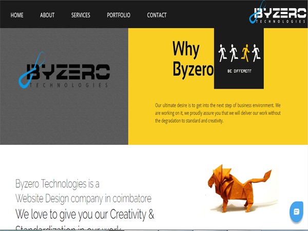 Byzero theme WordPress by Vee Winch