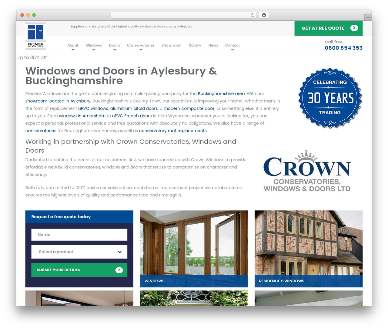 Clean Build WordPress theme - premwindowsanddoors.co.uk Clean Build WordPress theme - premwindowsanddoors.co.uk