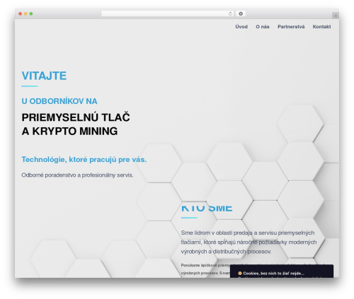 Crypterio theme WordPress - www.bitbase.sk