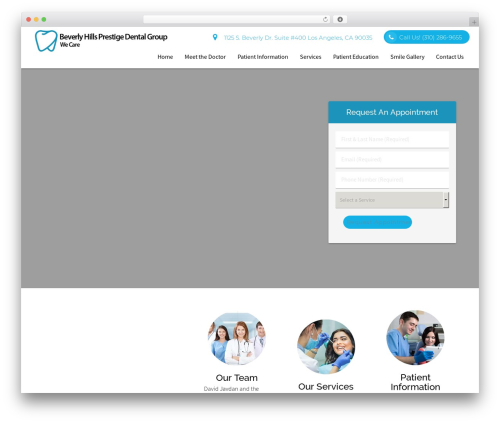 DoctorGenius Framework WordPress theme - beverlyhillsfamilydentalgroup.com
