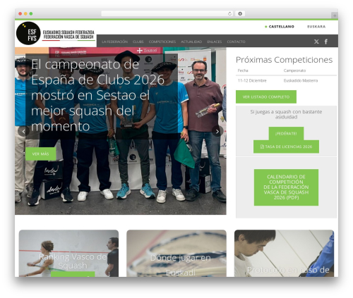 ESF-FVS theme WordPress - squasheuskadi.com