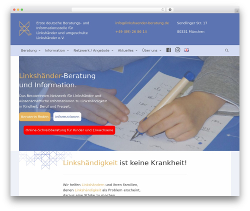 GeneratePress free WP theme - lefthander-consulting.org