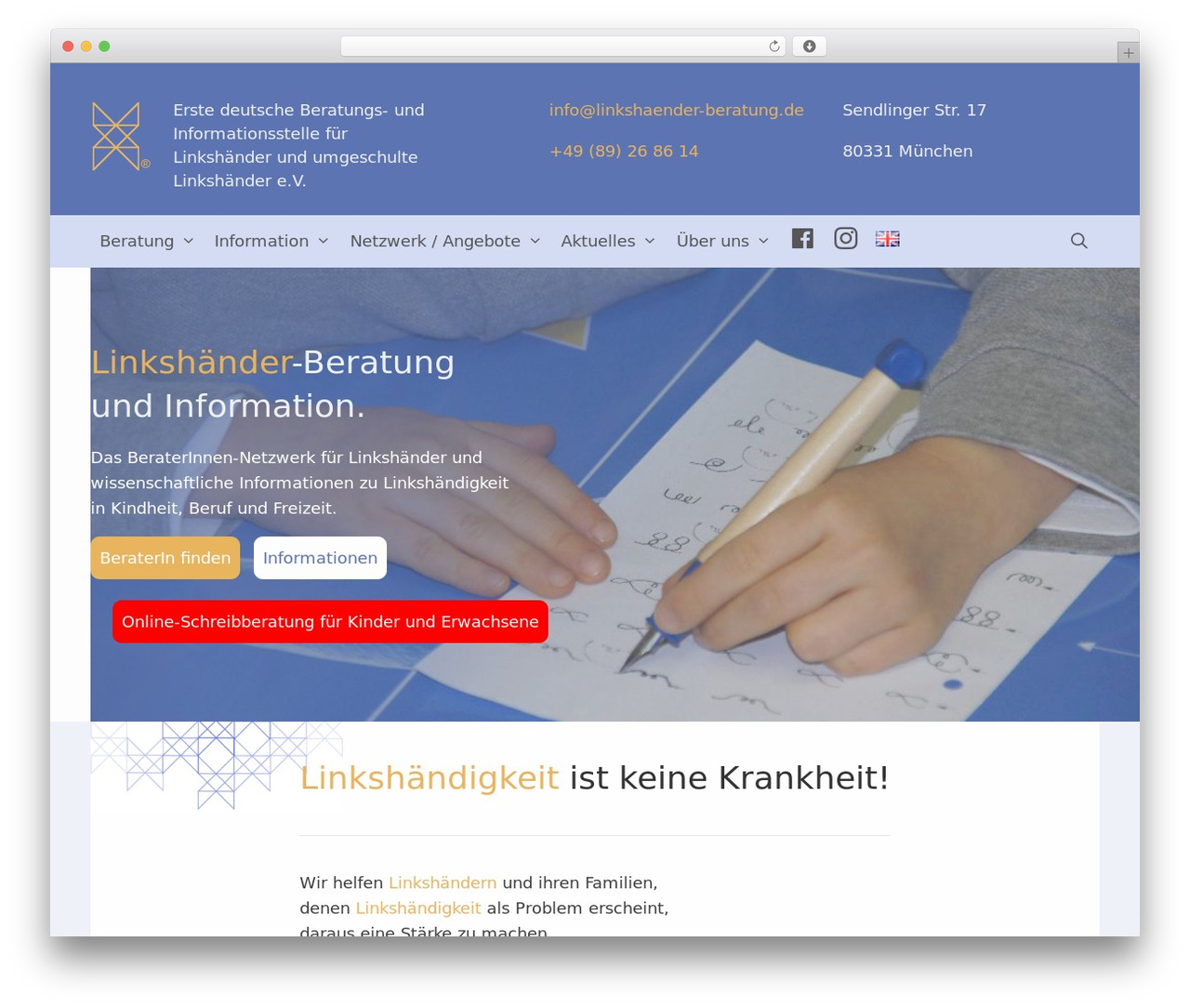 GeneratePress free WP theme - lefthander-consulting.org