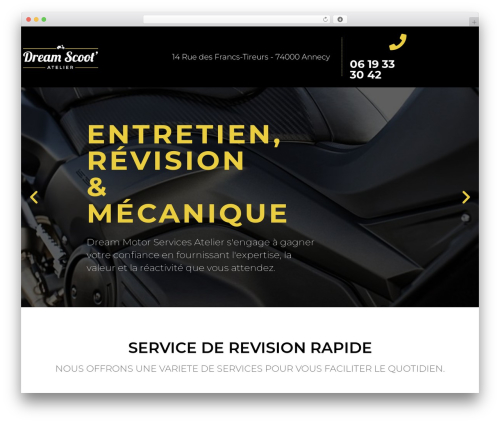 Appointment booking WordPress plugin - entretien-scooter-annecy.fr