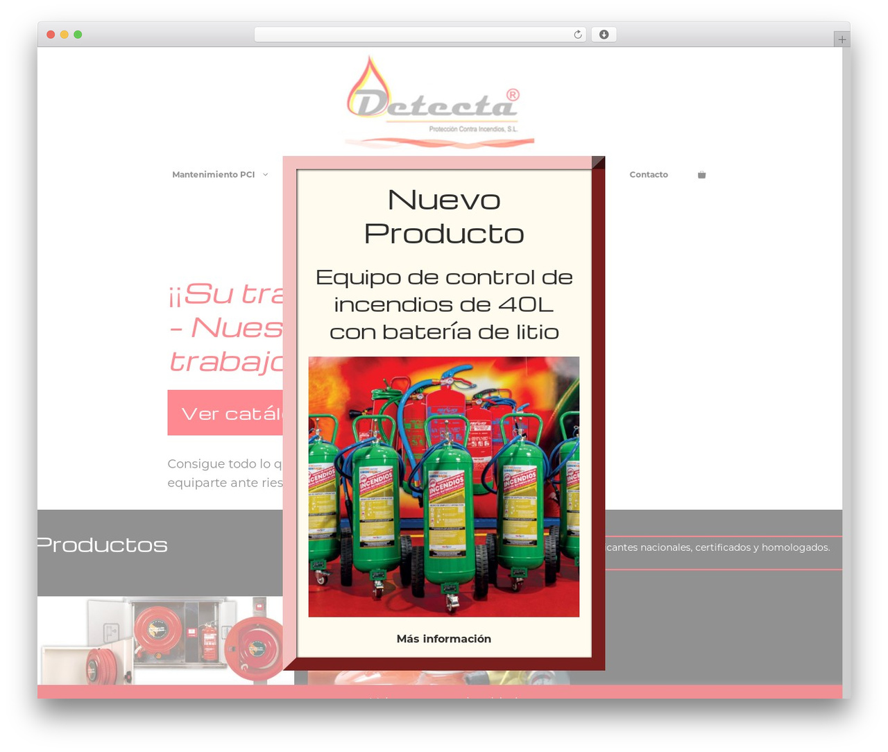 GeneratePress theme WordPress - detectapci.es