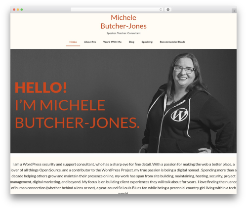 Genesis theme WordPress - micheleljones.com Genesis theme WordPress - micheleljones.com