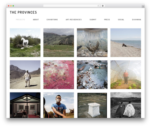 Glazov theme WordPress - www.the-provinces.com
