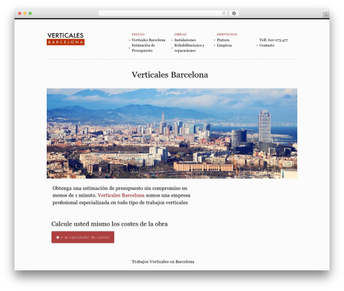iA³ WordPress theme - verticalesbarcelona.com