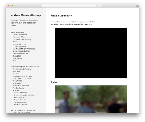 inxhibit WordPress theme - andrewmausert-mooney.com