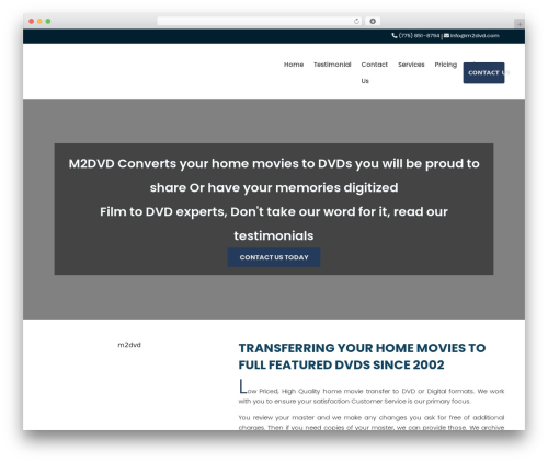 m2dvd WordPress theme - m2dvd.com
