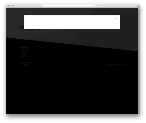 Mapa theme WordPress - mapa-boutique.com
