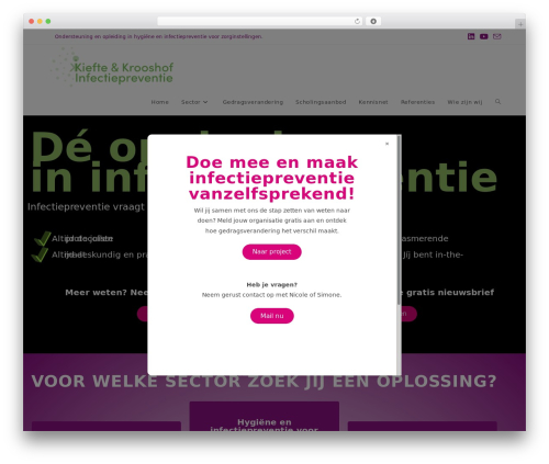 Popup for elementor WordPress plugin - kieftekrooshof.nl