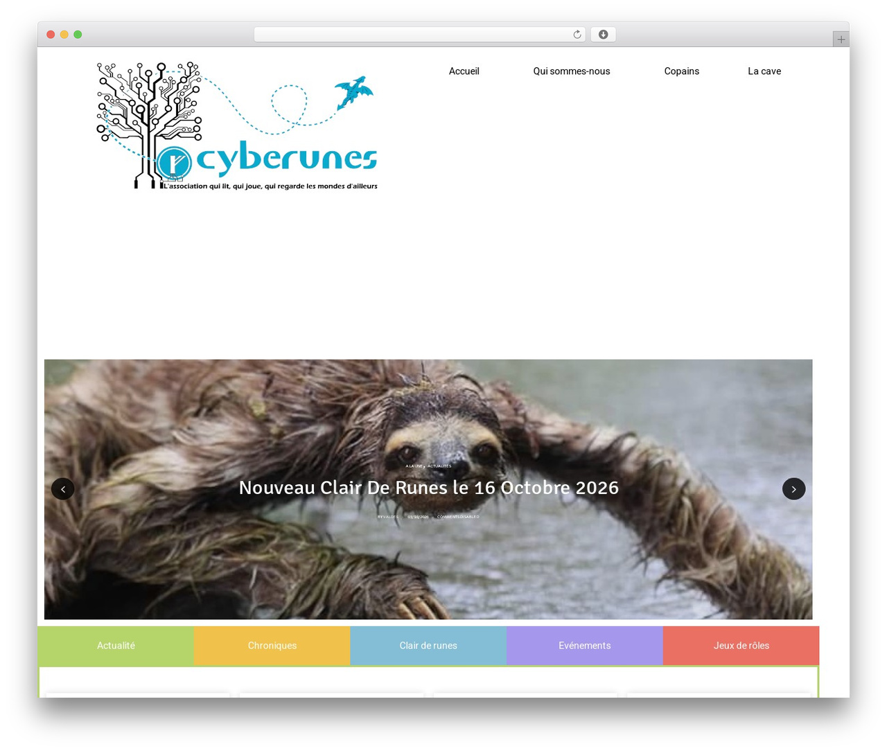 Online Courses WordPress theme - cyberunes.fr