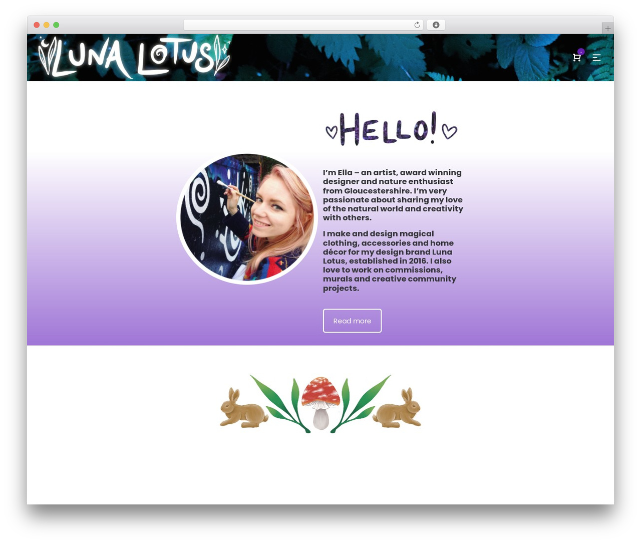 Precise WordPress theme - lunalotus.co.uk