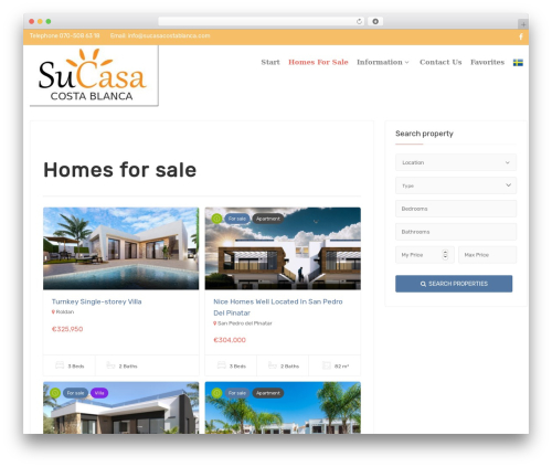 Inwave common WordPress plugin - sucasacostablanca.com