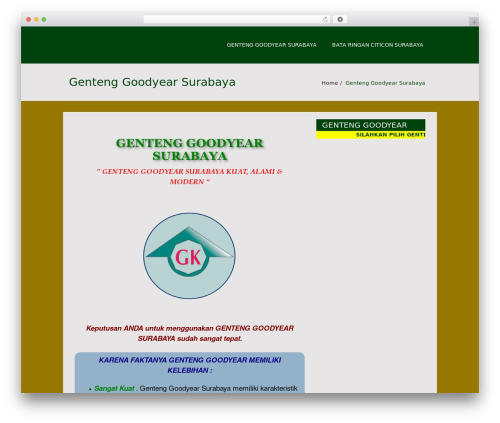 RedPro theme WordPress - gentenggoodyear.com