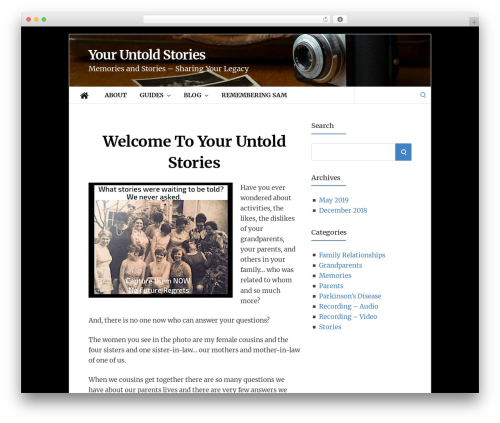 Simple_click_tracker WordPress plugin - youruntoldstories.com