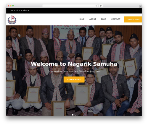 Theme WordPress Benevolent - nagariksamuha.org