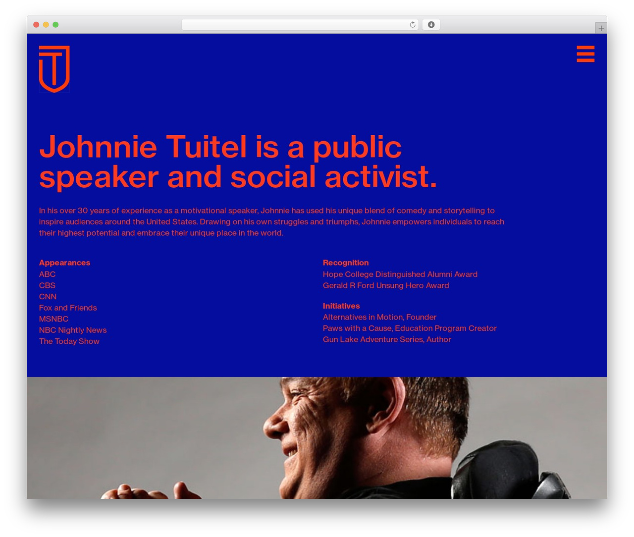 Theme WordPress Johnnie Theme - johnnietuitel.org