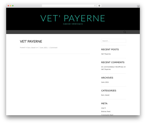 Theme WordPress Suits - vetpayerne.ch