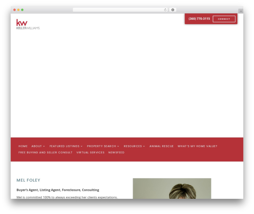 Theme WordPress Peak - melfoley.com