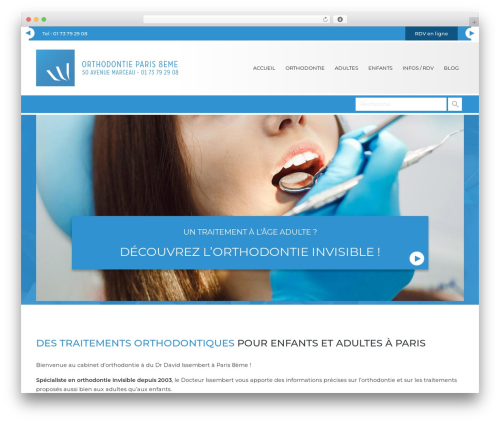 WordPress theme Hydrogène - www.orthodontie-paris15.fr