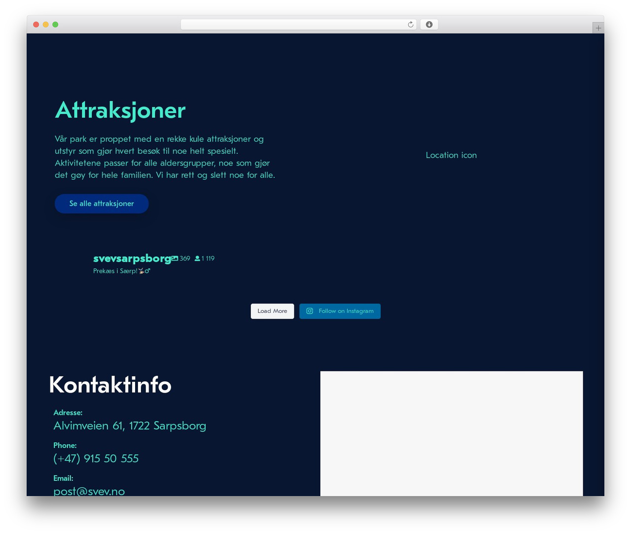 WordPress theme SVEV - svev.no
