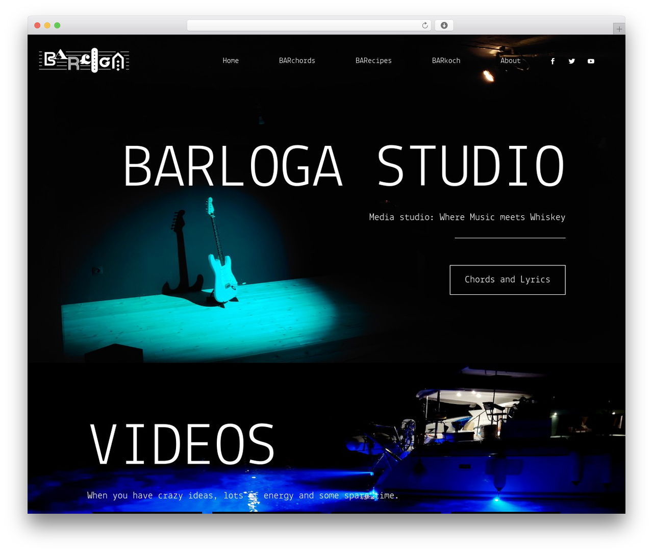 WordPress theme Bridge - barlogastudio.com