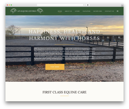 WordPress theme Equine - aps-equine.com