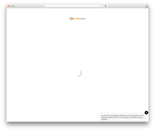 WordPress theme TheGem - eurobox.si