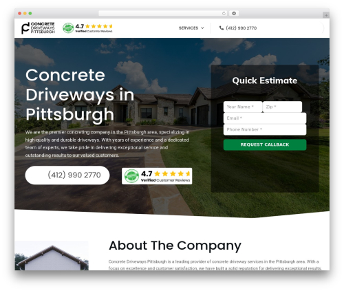 Xagio seo WordPress plugin - concretedrivewayspittsburgh.com