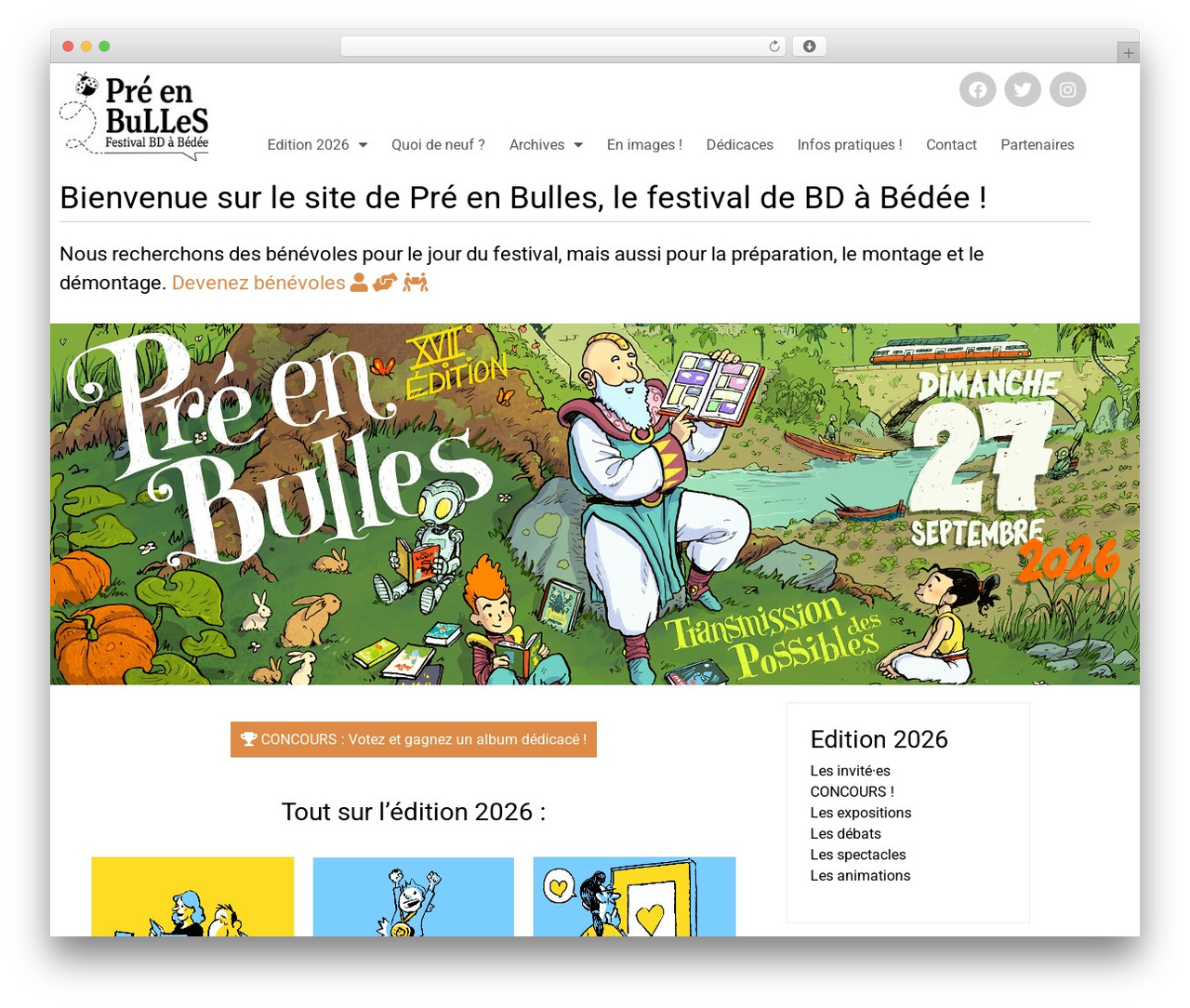 WP theme Pré en Bulles - preenbulles.fr WP theme Pré en Bulles - preenbulles.fr