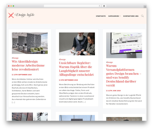 Write Blog WordPress blog theme - design-hof.de