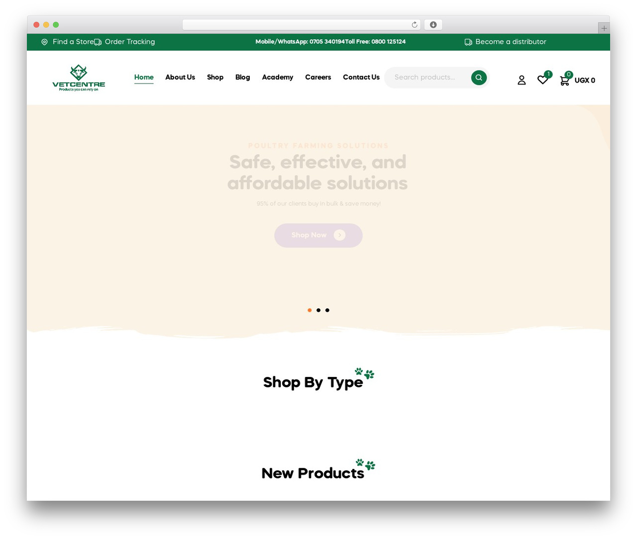Ziggy WordPress theme - vetcentreug.com