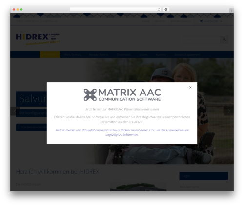 Avada theme WordPress - hidrex.de