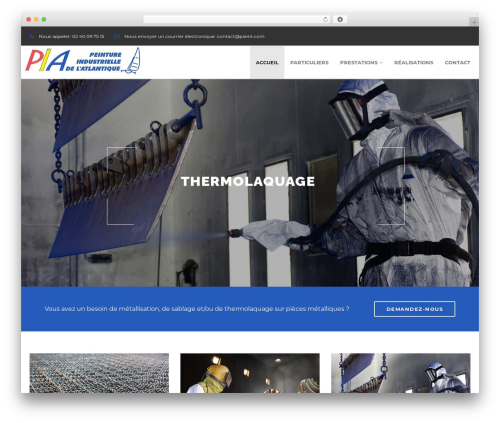 Construct theme WordPress - pia44.com