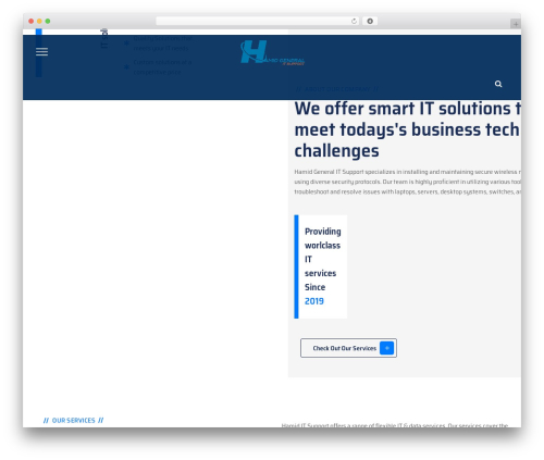 Devfox company WordPress theme - hamiditsupport.com