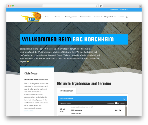 Newsletter2Go free WordPress plugin - bbc-horchheim.de