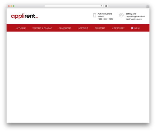 Everest tab WordPress plugin - applirent.com