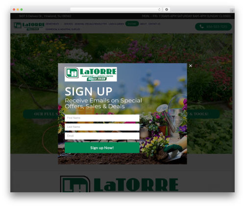 Reach Local WordPress shop theme - latorre-hardware.com