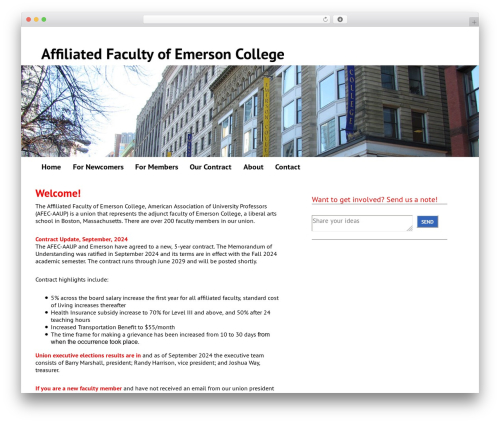 Theme WordPress devdmbootstrap4 - emersonafec.com