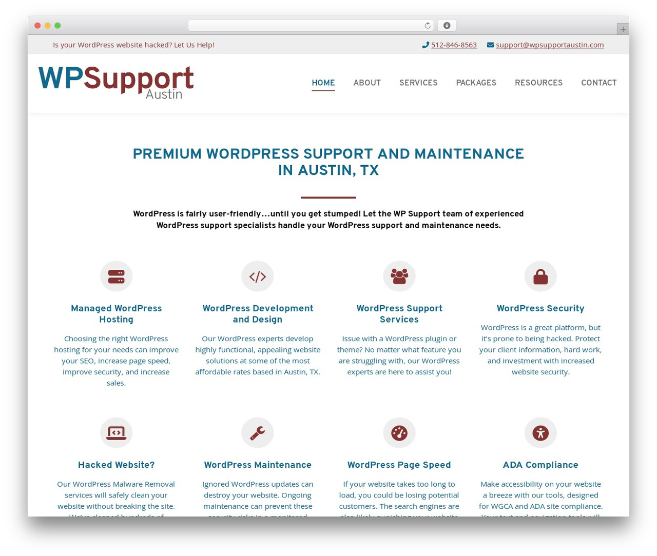 The7 WordPress theme - wpsupportaustin.com