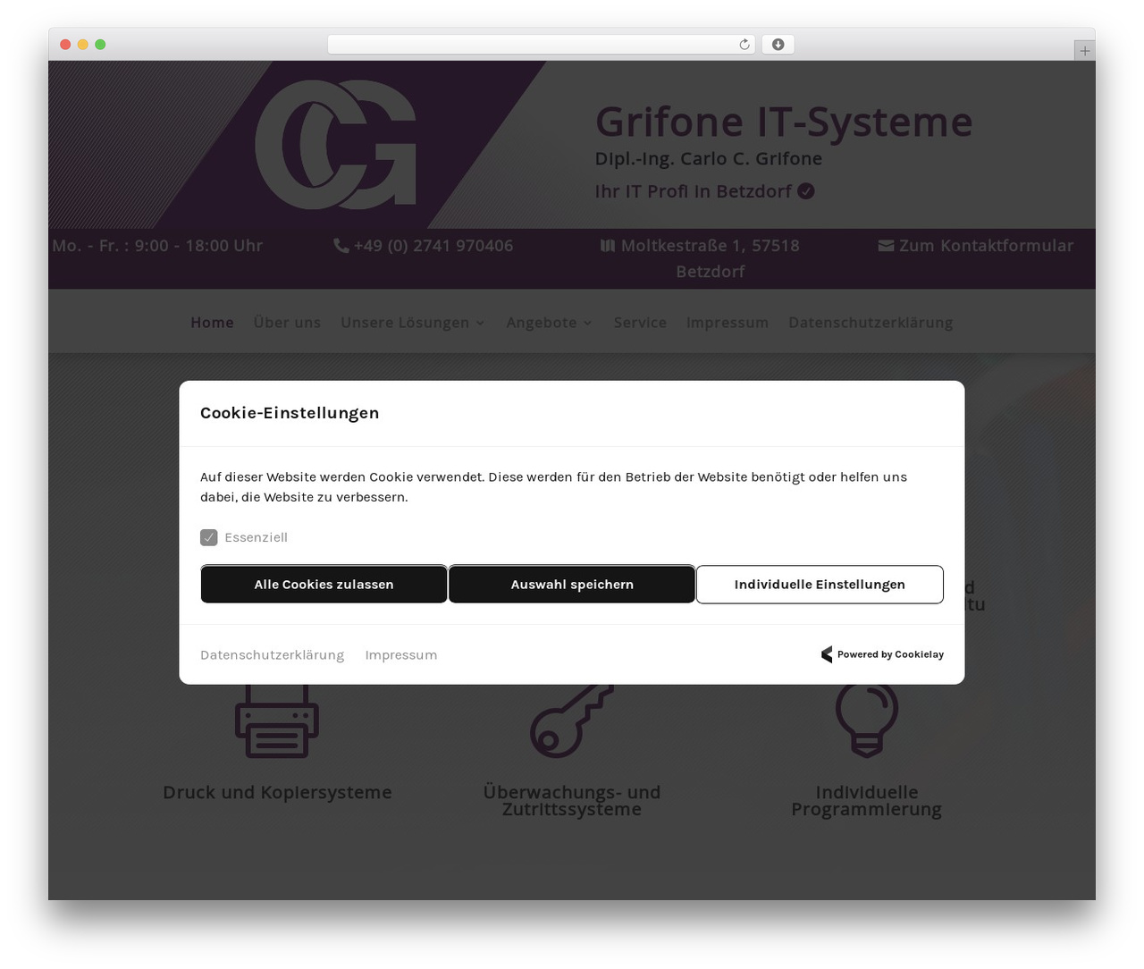 Theme WordPress Divi - grifone.de